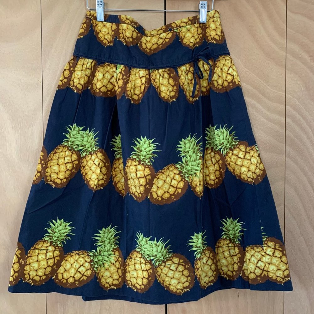 J.Crew Size 6 Ratti Pineapple Skirt
